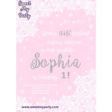 Winter Onederland Invitation,(9) Winter Onederland Invitation,(9)